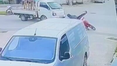 İnegöl ilçesinde meydana gelen trafik kazasında, bir kamyonet ile bir