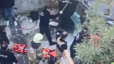 Bursa’nın Yıldırım ilçesinde meydana gelen bir trafik kazasında, bir aracın