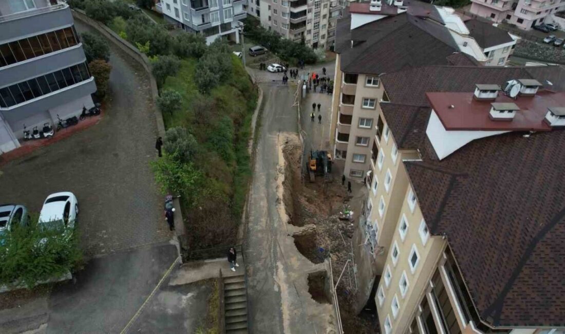 Mudanya ilçesinde meydana gelen şiddetli yağış sonrasında hasara yol açan