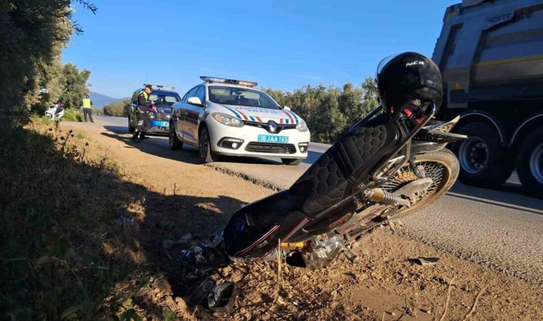 Bursa’da meydana gelen bir motosiklet kazasında 1 kişi yaralandı. Olay,