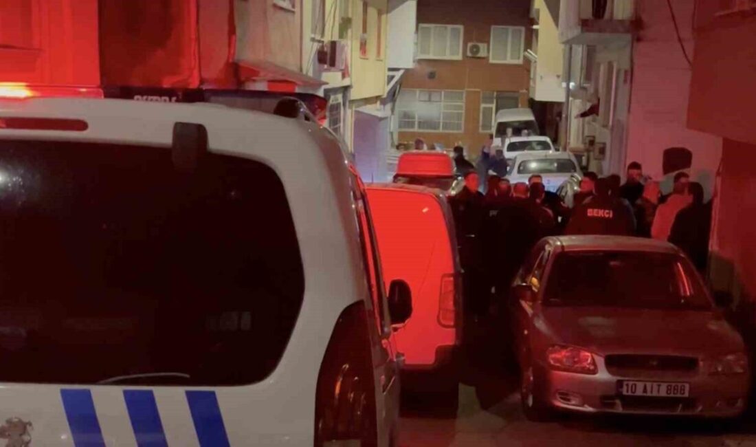 Bursa’da gece saatlerinde komşular arasında park yeri meselesinden kaynaklanan bir