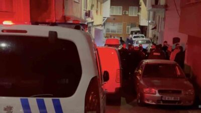 Bursa’da gece saatlerinde komşular arasında park yeri meselesinden kaynaklanan bir