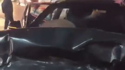 Bursa’da meydana gelen trafik kazasında 3 araç birbirine girdi fakat