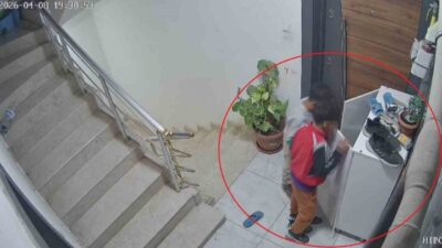 Hatay’da evinin önünden çalınan ayakkabılarını araştıran Muhammed Hadi Hasan, dedektif