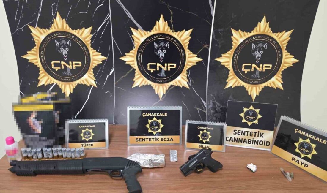 Çanakkale’de gerçekleştirilen huzur uygulamalarında 5 şüpheli tutuklandı. Çanakkale İl Emniyet