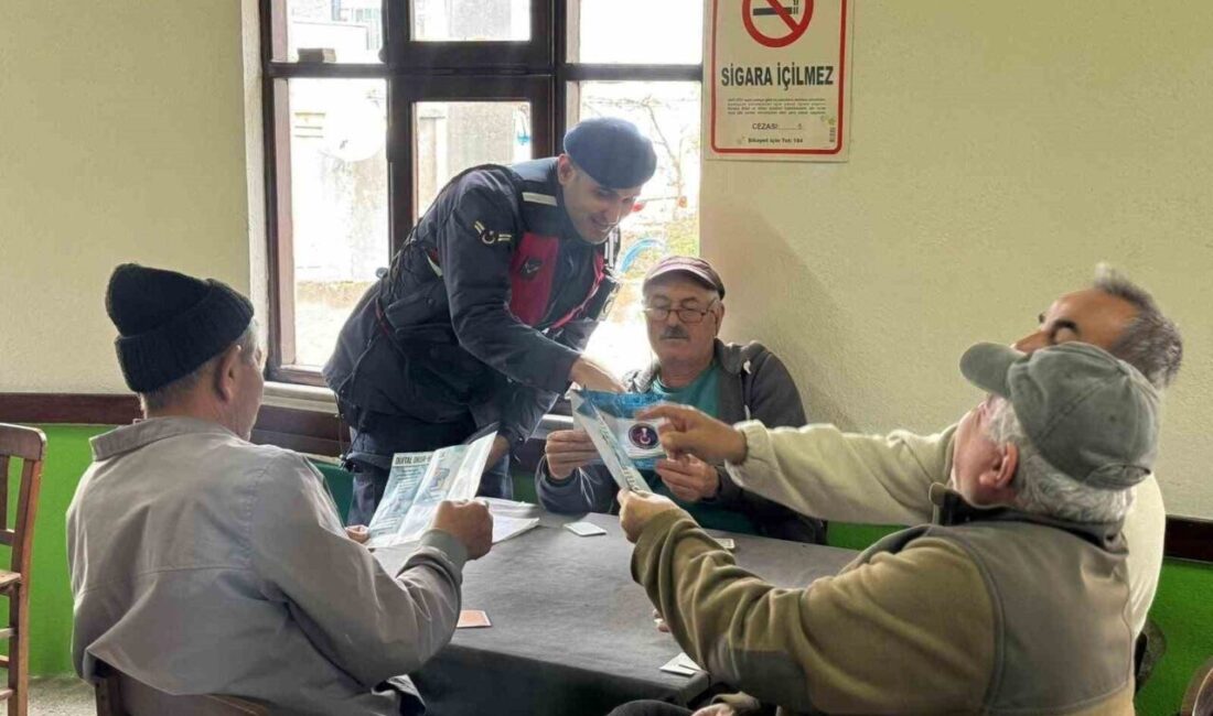 Çanakkale İl Jandarma Komutanlığı, köylerde “Toplum Destekli Güvenlik Hizmeti kapsamında