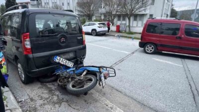 Muğla’nın Menteşe ilçesinde gerçekleşen bir trafik kazasında, bir motosiklet sürücüsü