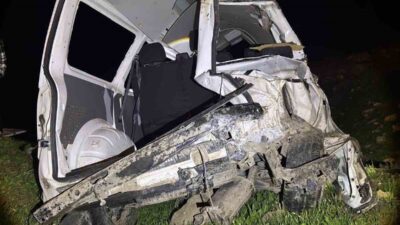 Şırnak’ın Cizre ilçesinde meydana gelen trafik kazasında, sürücüsünün aracın kontrolünü