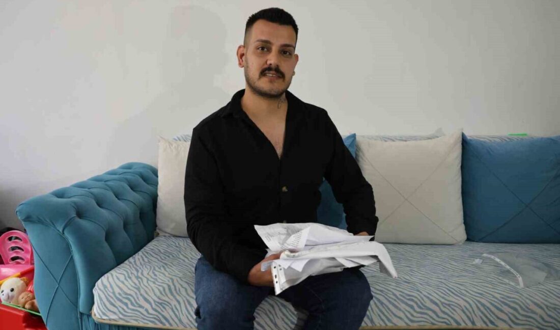 Adana’da yaşayan 28 yaşındaki Yasin Örsdemir isimli 2 çocuk babası