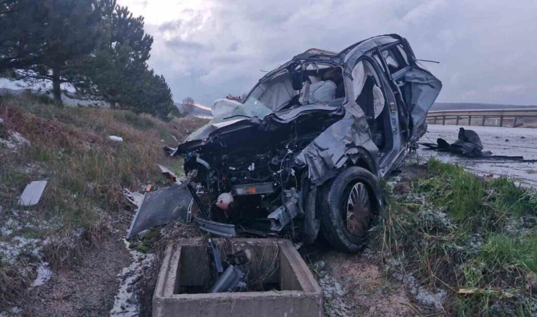 Çorum’un Alaca ilçesinde aynı yol üzerinde meydana gelen ardışık kazalarda