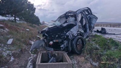 Çorum’un Alaca ilçesinde aynı yol üzerinde meydana gelen ardışık kazalarda