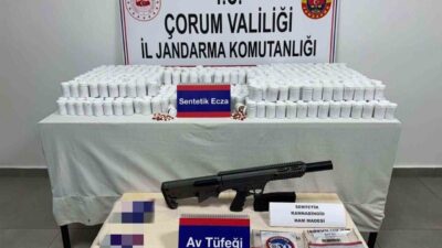 Çorum’da jandarma ekipleri tarafından gerçekleştirilen uyuşturucu operasyonunda 5 şüpheli hakkında