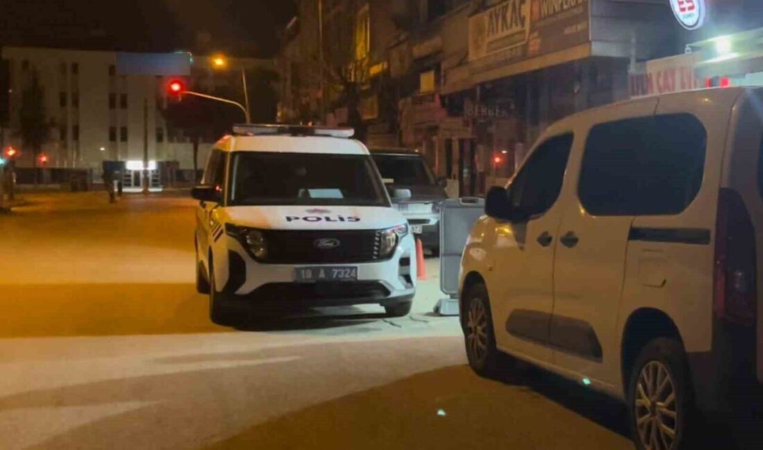 Çorum’da husumetli olduğu kişiler tarafından silahlı saldırıya uğrayan bir vatandaş