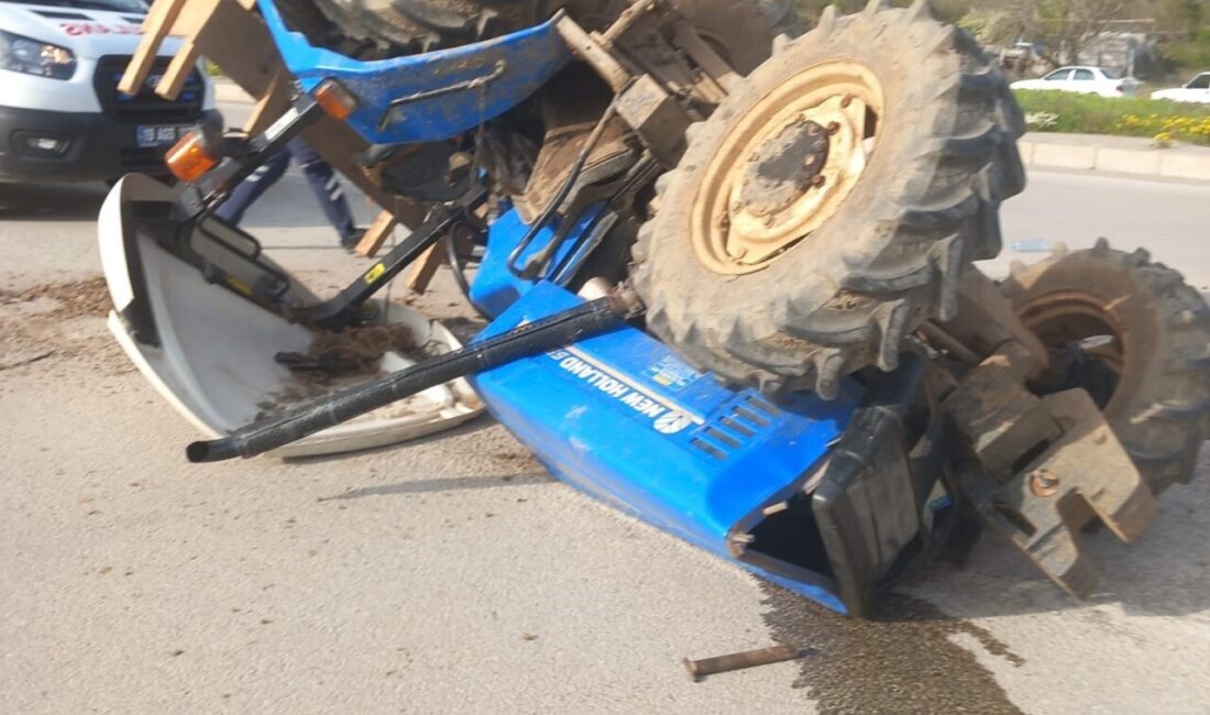 Çorum’un İskilip ilçesinde, bir kişinin yaralandığı traktör-ambulans çarpışması meydana geldi.