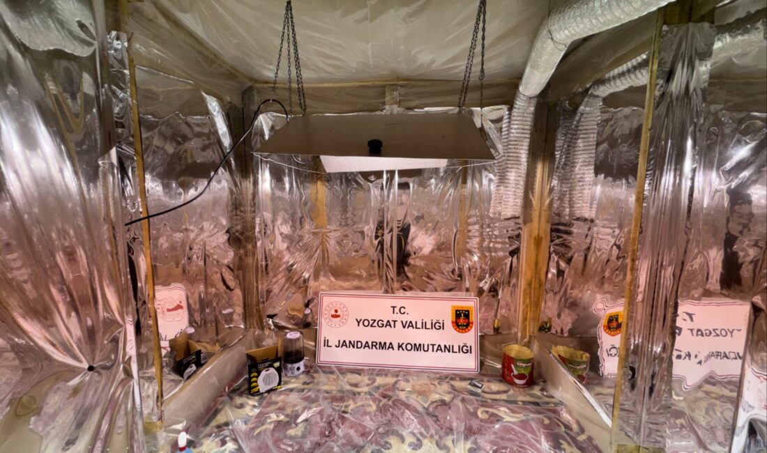 Yozgat İl Jandarma Komutanlığı, uyuşturucu ile mücadele kapsamında yürüttüğü planlı