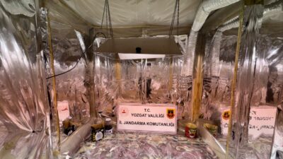 Yozgat İl Jandarma Komutanlığı, uyuşturucu ile mücadele kapsamında yürüttüğü planlı