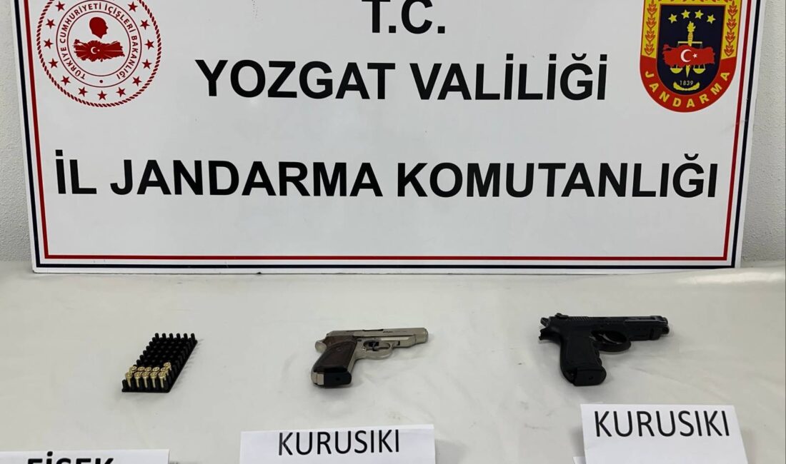 Yozgat İl Jandarma Komutanlığı ekiplerinin suç ve suçlulukla mücadele kapsamında