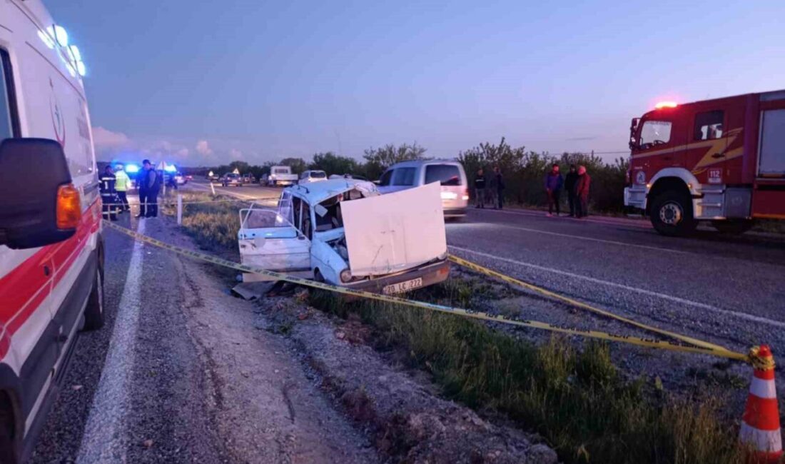 Denizli’nin Çivril ilçesindeki trafik kazasında 1 kişinin hayatını kaybettiği ve