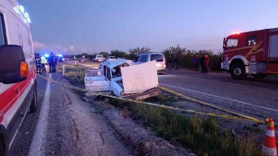 Denizli’nin Çivril ilçesindeki trafik kazasında 1 kişinin hayatını kaybettiği ve