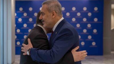 Türkiye’nin Dışişleri Bakanı Hakan Fidan, Suriye Dışişleri Bakanı Esad Hasan