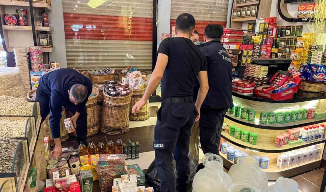 Diyarbakır Büyükşehir Belediyesi Zabıta ekipleri, halk sağlığını korumak amacıyla gerçekleştirdikleri