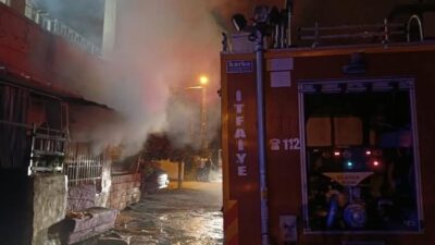 Dörtyol ilçesinde meydana gelen ev yangını hızlı bir şekilde kontrol