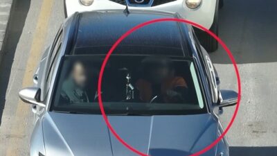 Kırşehir’de polis ekipleri tarafından gerçekleştirilen dron destekli trafik denetiminde, bazı