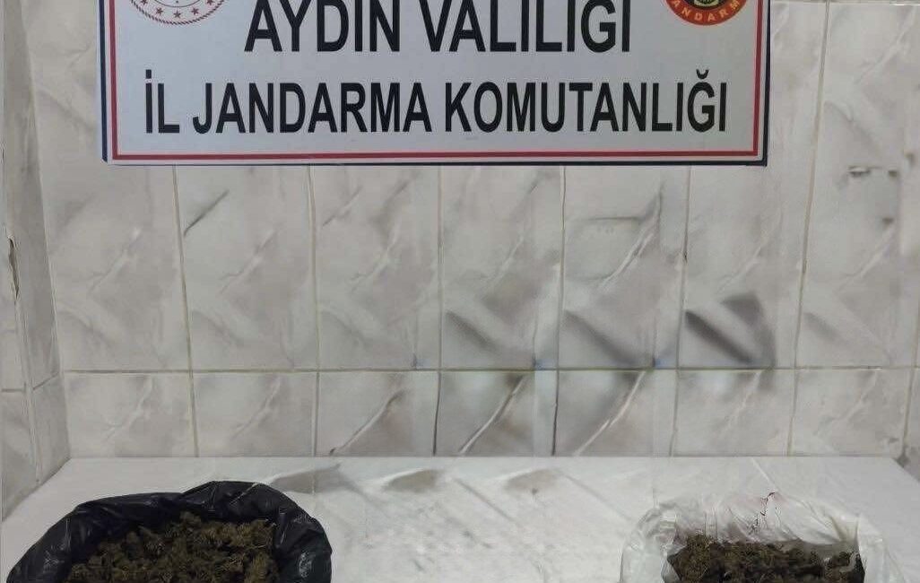 Nazilli ilçesinde jandarma ekipleri tarafından durdurulan bir araçta yapılan aramada