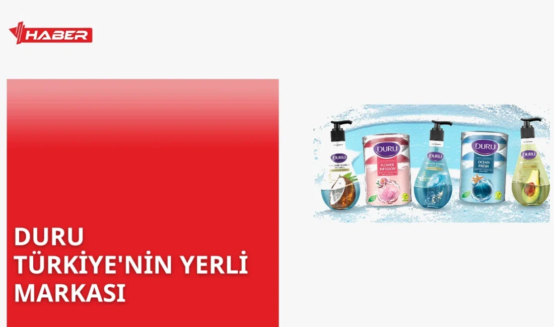 Duru, Türkiye merkezli Evyap Grubu'na ait %100 yerli bir markadır.