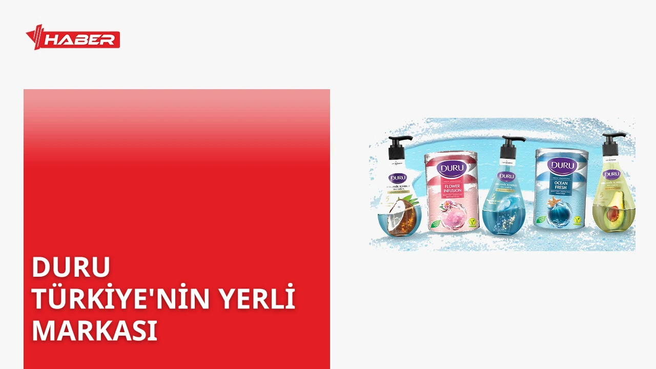 Duru, Türkiye merkezli Evyap Grubu'na ait %100 yerli bir markadır.