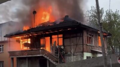 Düzce’de meydana gelen yangın, itfaiye ekipleri tarafından kontrol altına alındı.