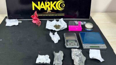 DÜZCE – Düzce’de gerçekleştirilen operasyonlarda 2 uyuşturucu satıcısı tutuklandı, 61