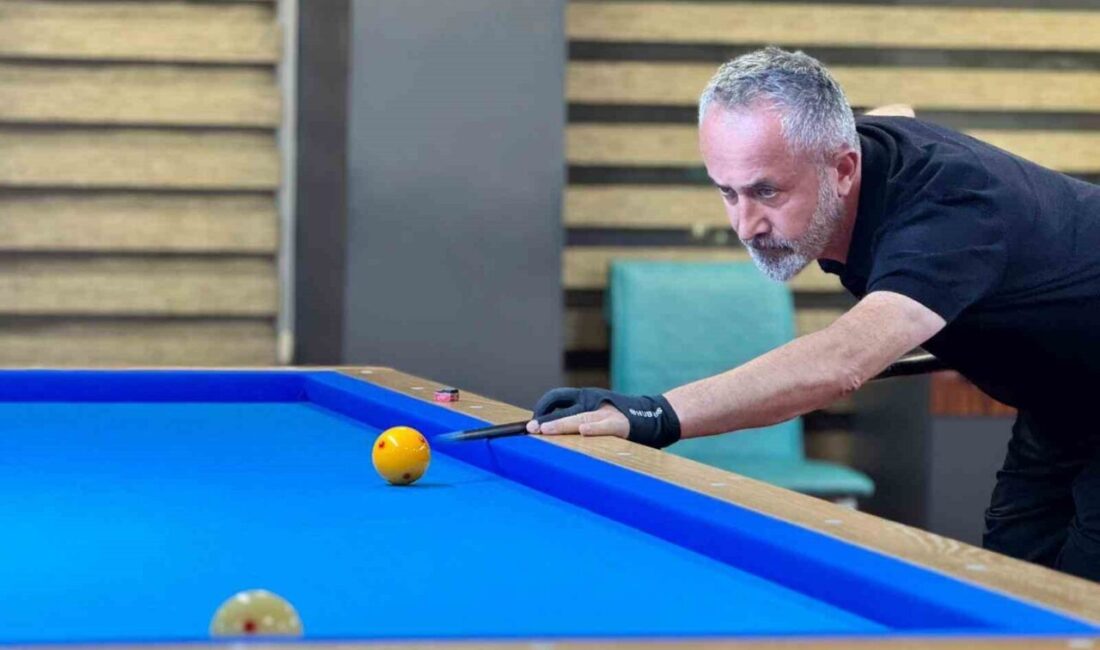 Türkiye’nin 3 Bant Bilardo Şampiyonası B Kategorisi 1. Etap müsabakaları,