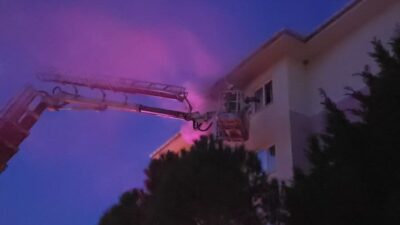 Edirne’deki bir apartmanın 4. katında çıkan yangın büyük endişeye sebep