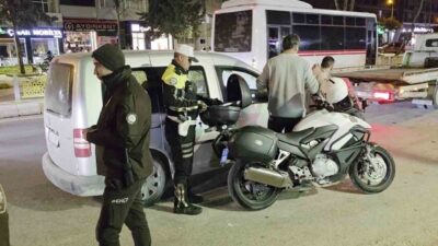 Edirne’de polis ekipleri tarafından geniş kapsamlı bir asayiş ve trafik