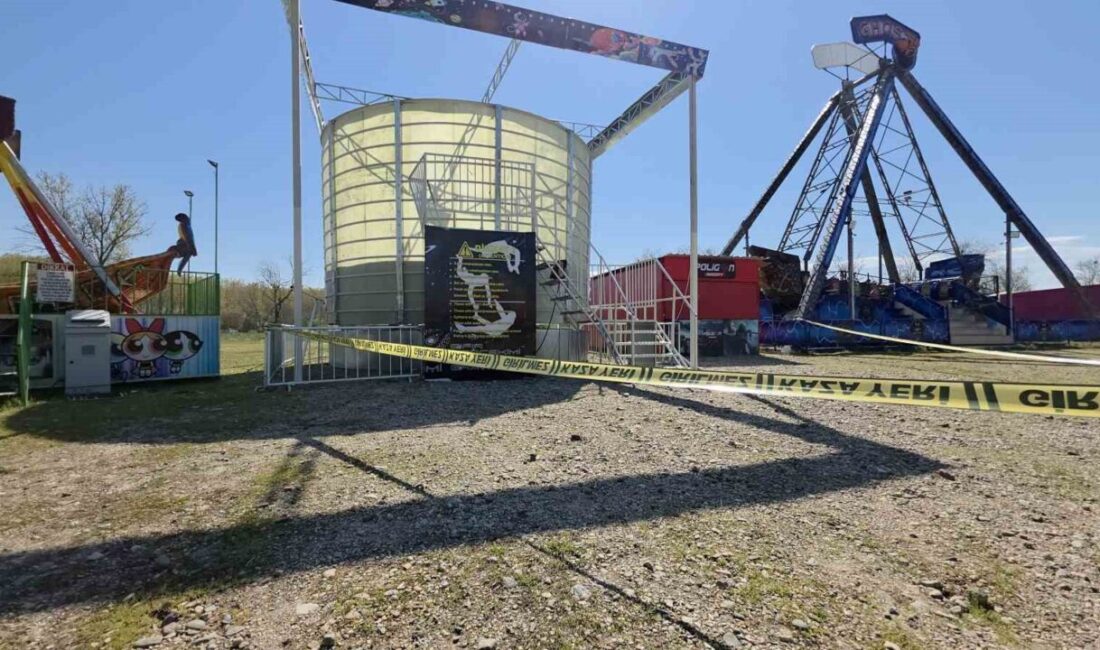 Edirne’de bir lunaparkta meydana gelen kaza sonucunda 29 yaşındaki Sedat