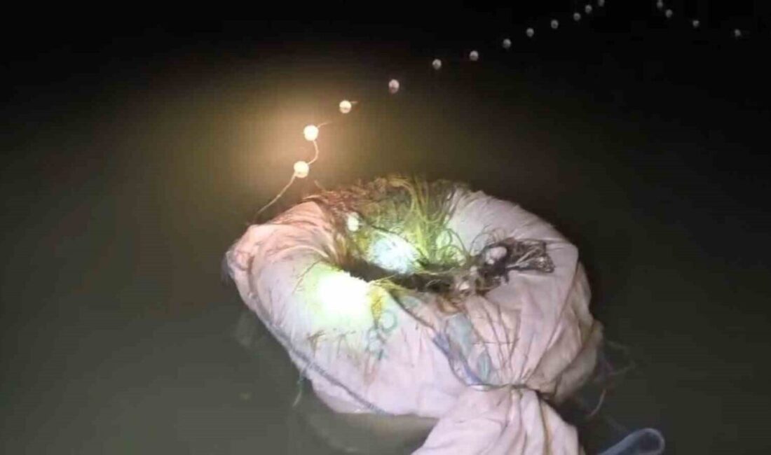 Eğirdir ilçesinde gerçekleştirilen denetimlerde Kovada Gölü ve Eğirdir Gölü’nde kaçak