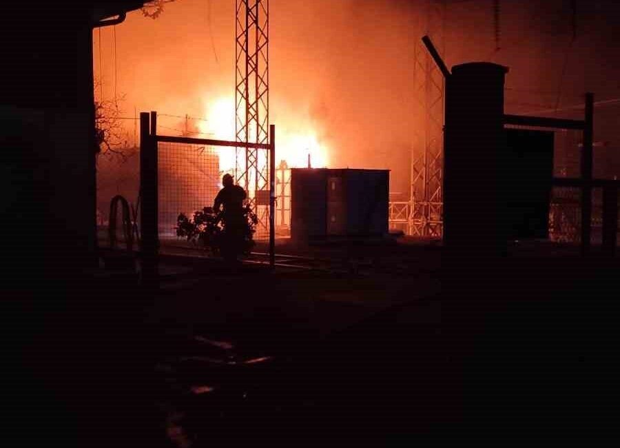 Isparta’nın Eğirdir ilçesinde meydana gelen patlama sonrası, Türkiye Elektrik İletim