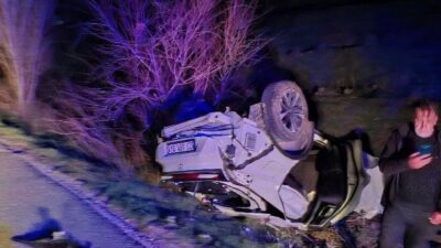 Elazığ-Diyarbakır karayolunun Kinederiç rampasında meydana gelen trafik kazasında, aracın sürücüsü