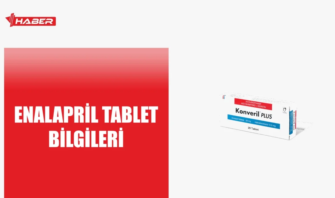 Enalapril nedir, ne işe yarar, yan etkileri nelerdir, muadilleri ve
