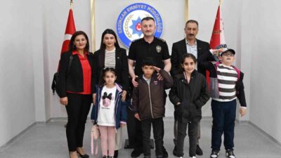 Erzincan Emniyet Müdürlüğü, Polis Haftası kapsamında anlamlı bir ziyarete ev