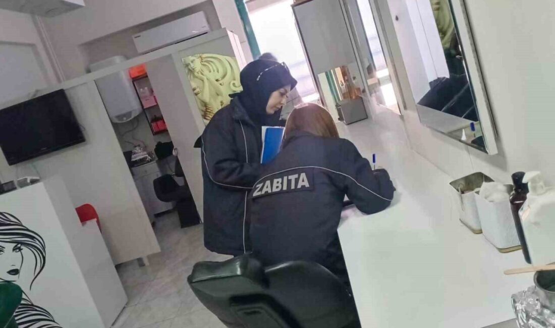 Erzincan’da, şehir genelinde faaliyet gösteren kuaför ve güzellik merkezlerine yönelik