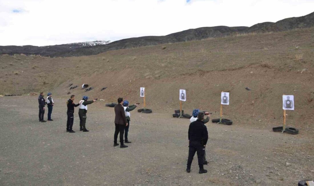 Erzincan Emniyet Müdürlüğü, Erzincan Orman Bölge Müdürlüğü personeline “Silah Kullanımı