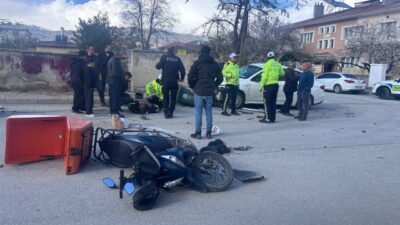 Erzincan’da bir trafik kazasında motosiklet sürücüsü yaralandı. Kazanın yaşandığı yer