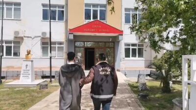 Hatay’ın Erzin ilçesinde, mahkumiyeti kesinleşmiş olan S.B. isimli şahıs yakalandı.