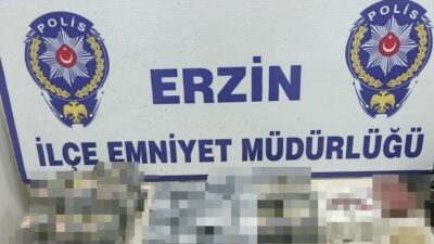 Hatay’ın Erzin ilçesine bağlı Bahçelievler Mahallesi’nde Emniyet Müdürlüğü ekipleri tarafından