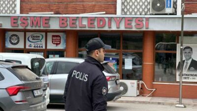 Uşak’ta Eşme Belediyesi’ne yönelik başlatılan ‘irtikap’ suçlamasıyla ilgili soruşturma kapsamında