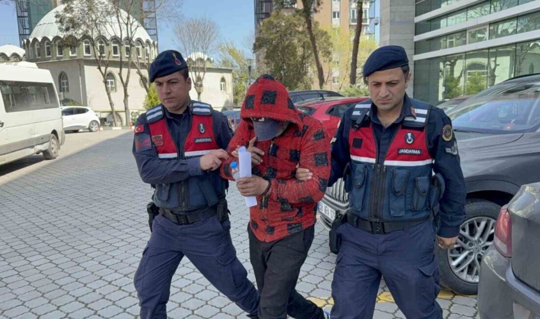 Samsun ilinde jandarma ekipleri tarafından esrarla yakalanan bir kişi, yapılan