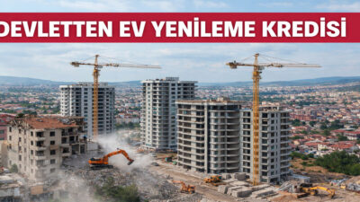 Çevre, Şehircilik ve İklim Değişikliği Bakanlığı tarafından kentsel dönüşüm destek