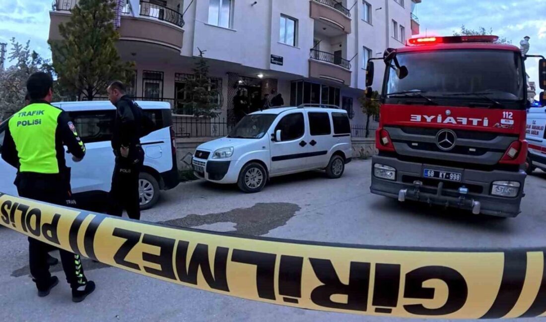 Aksaray’da tek başına yaşayan bir kadın, evindeki mutfak ocağında çıkan